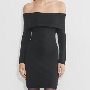 Aritzia Contour Castoro Dress in Black
